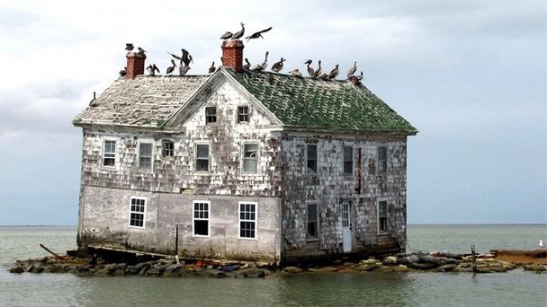 Голландский остров в Чесапикском заливе в Нордвейке