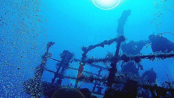 Затонувший корабль «Сент-Джордж» в Ла Романе Затонувший корабль «Сент-Джордж» в Ла Романе