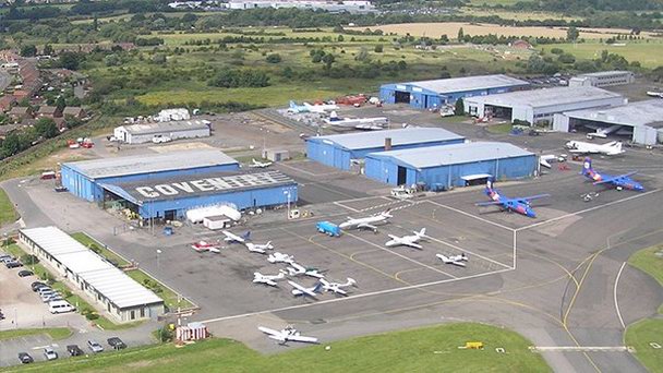 Аэропорт Ковентри в Англии