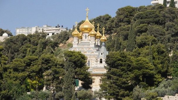 Церковь святой Марии Магдалины в Гефсимании в Иерусалиме