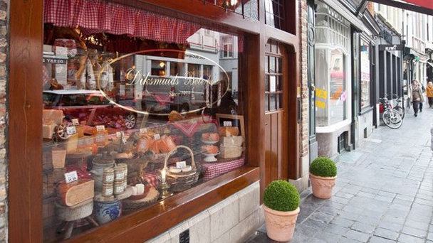 Магазин Diksmuids Boterhuis в Брюгге
