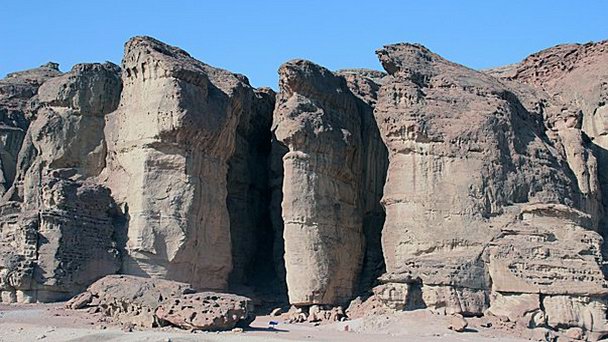 Соломоновы столбы в Эйлате