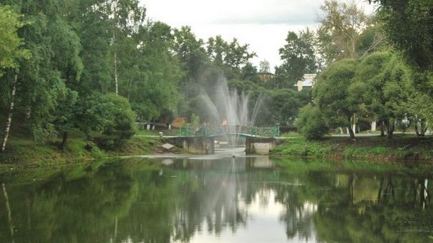 Мост поцелуев в Вологде