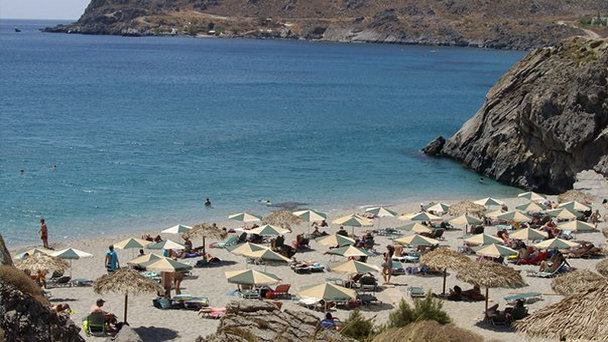 Пляж Аммаунд на Острове Крит