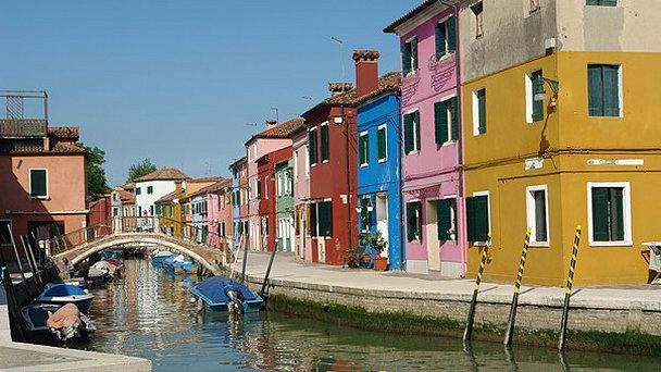 Остров Бурано в Венеции