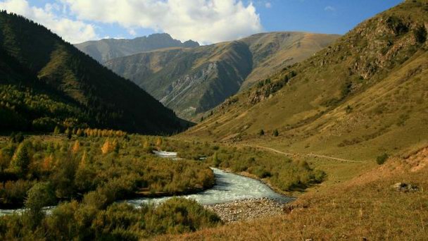 Григорьевское ущелье в Иссык-Куле