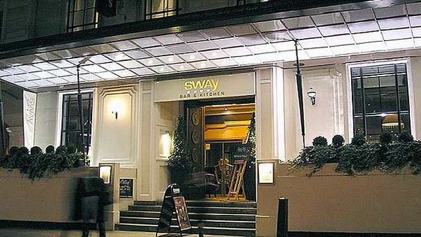 Бар Sway в Лондоне Бар Sway в Лондоне