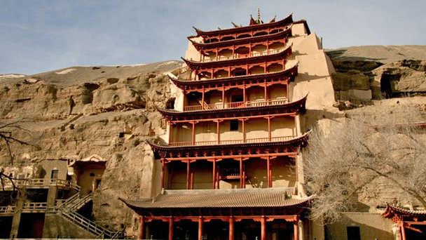 Пещеры Могао в Сучжоу