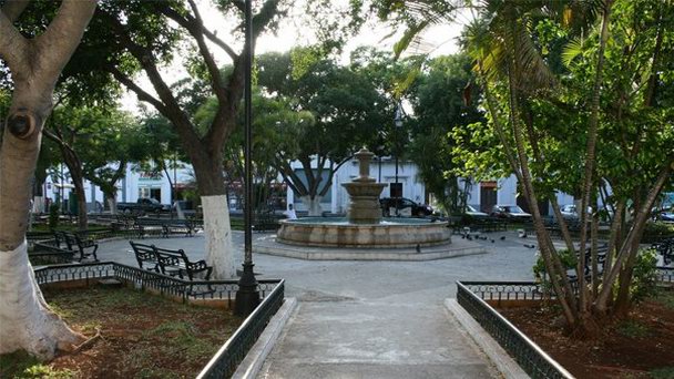 Центр города Мерида на п-ове Юкатан