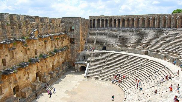 Амфитетатр Аспендоса в Анталии