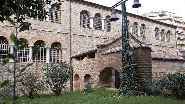 Базилика Ахиропиитос в Салониках