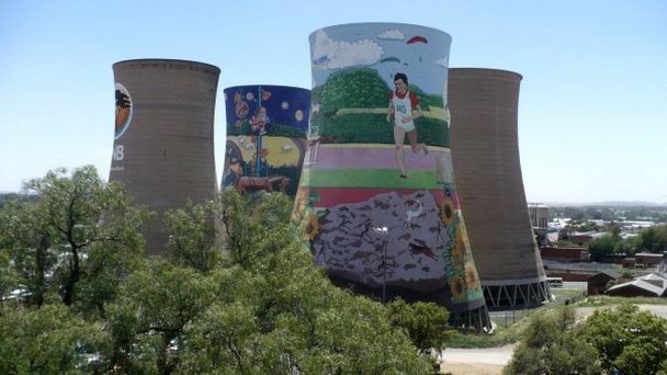 АЭС (законсервирована) в Блюмфонтейне