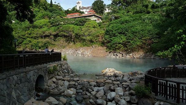 Горячие источники Beitou в Тайпее