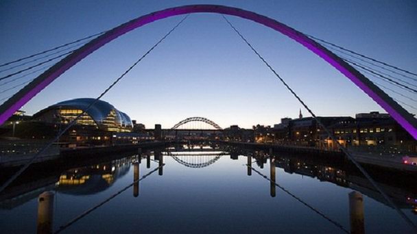 Моргающий мост - Миллениум в Лондоне