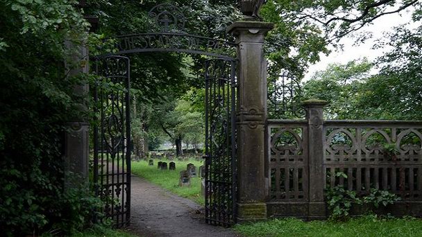 Кладбище в Мюнстере в Северном Рейн-Вестфалии Кладбище в Мюнстере в Северном Рейн-Вестфалии