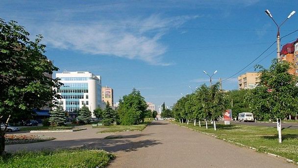 Улица Ворошилова в Серпухове