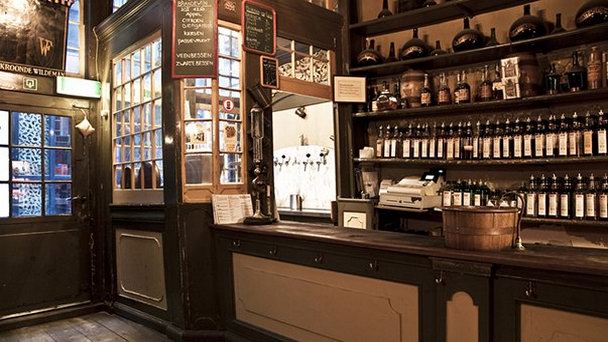 Бар Wynand Fockink в Амстердаме