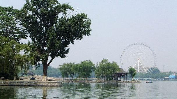 Озеро Дамин в Шаньдуне