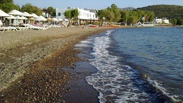 Пляж Гюмюшлюк в Бодруме