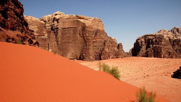 Пустыня Вади Рам в Акабе