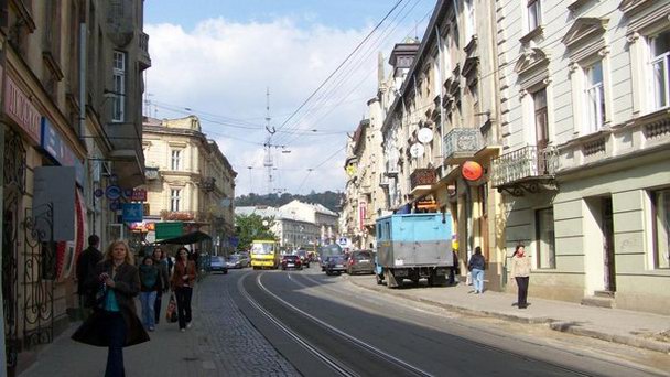 Улица Фредра во Львове Улица Фредра во Львове
