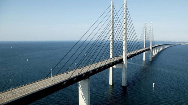 Эресуннский мост в Мальмо