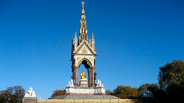 Памятник принцу Альберту в Лондоне