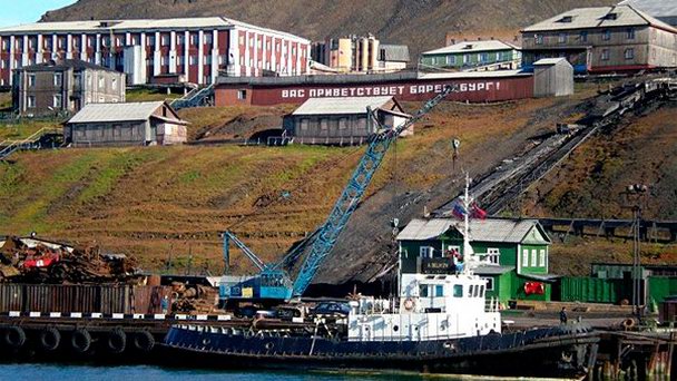 Баренцбург в Шпицбергене