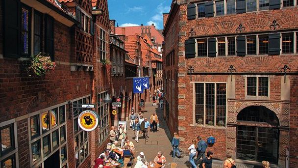 Улочка Беттхерштрассе в Баден-Вюртемберге