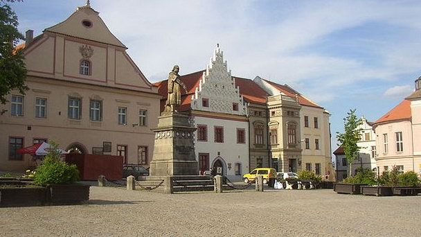 Памятник Яну Жижке в Таборе