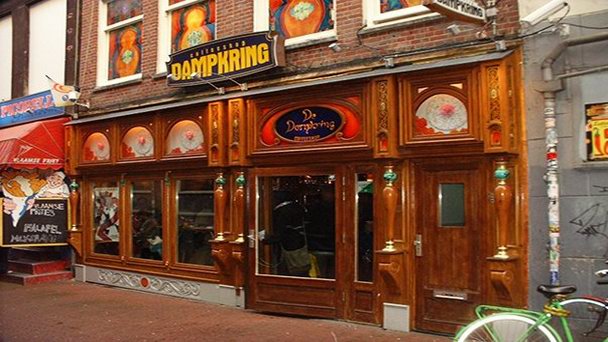 Кофешоп Dampkring в Амстердаме