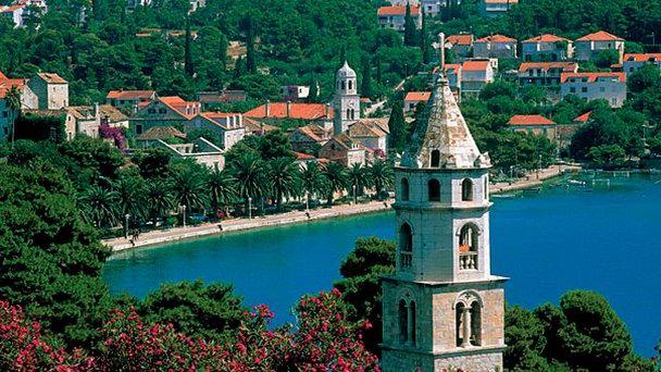 Курорт Цавтат в Южной Далмации