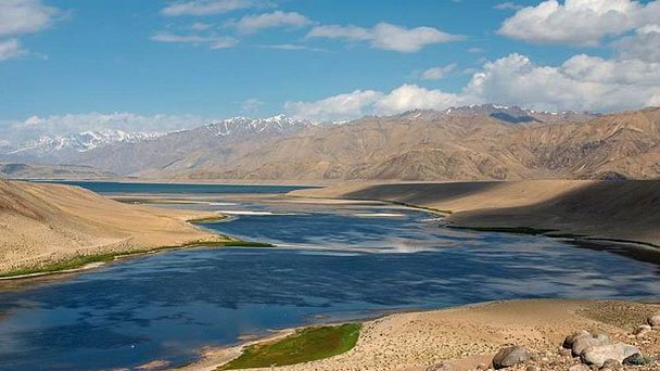 Озеро Яшилькуль в Душанбе