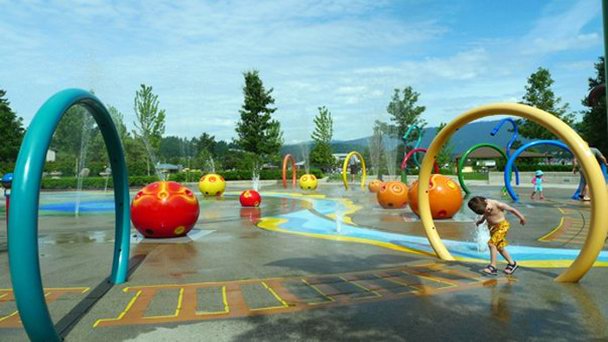 Парк Рокки Поинт в Ванкувере Парк Рокки Поинт в Ванкувере