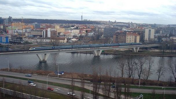 Мост под Буловкой в Праге