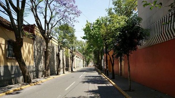 Район Тлальпан в Мехико