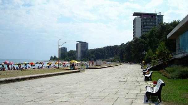 Микрорайон Рыбзавод в Пицунде