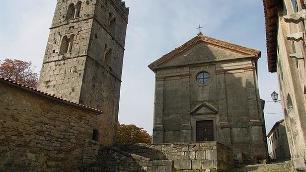 Город Хум на п-ове Истрия