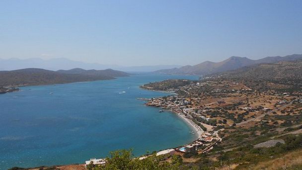 Залив Мирабелло на Острове Крит