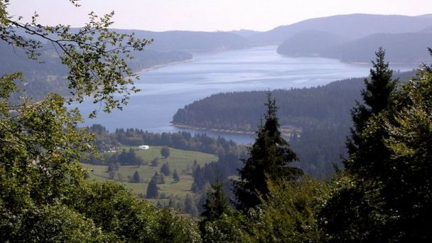 Озеро Шлухзе в Баден-Вюртемберге