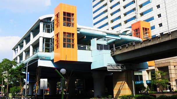 Станция Строение Кэцзи в Тайпее