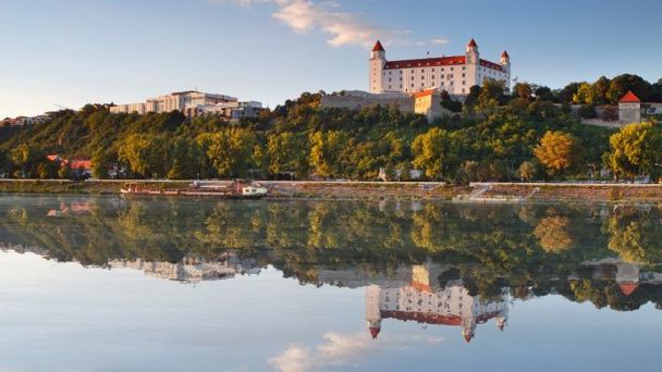 Набережная реки Дунай в Братиславе