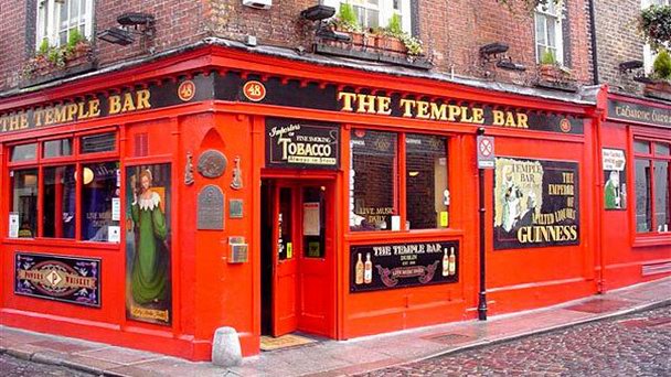 Район Тэмпл-Бар в Дублине