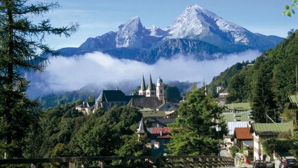 Горнолыжный курорт Бергтесгаден в Баварии