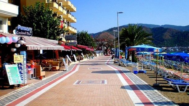 Пляж Uzunyali Long в Мармарисе