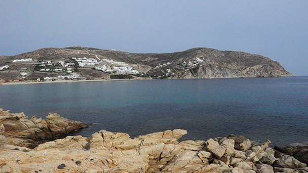 Пляж Элия на Миконосе