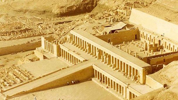 Руины храма Оcириса в Луксоре