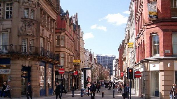 Улица Кинг-Стрит в Англии Улица Кинг-Стрит в Англии