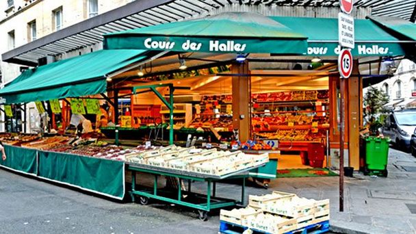 Рынок Рю де Маше в Париже