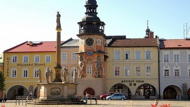 Чумная колонна в Зноймо